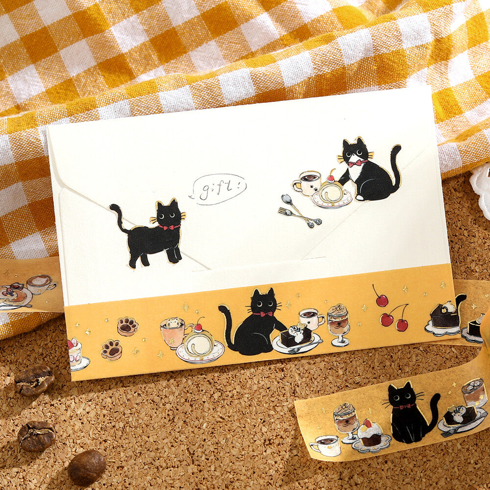BGM Washi Tape  ✦ Cafe Kuroneko