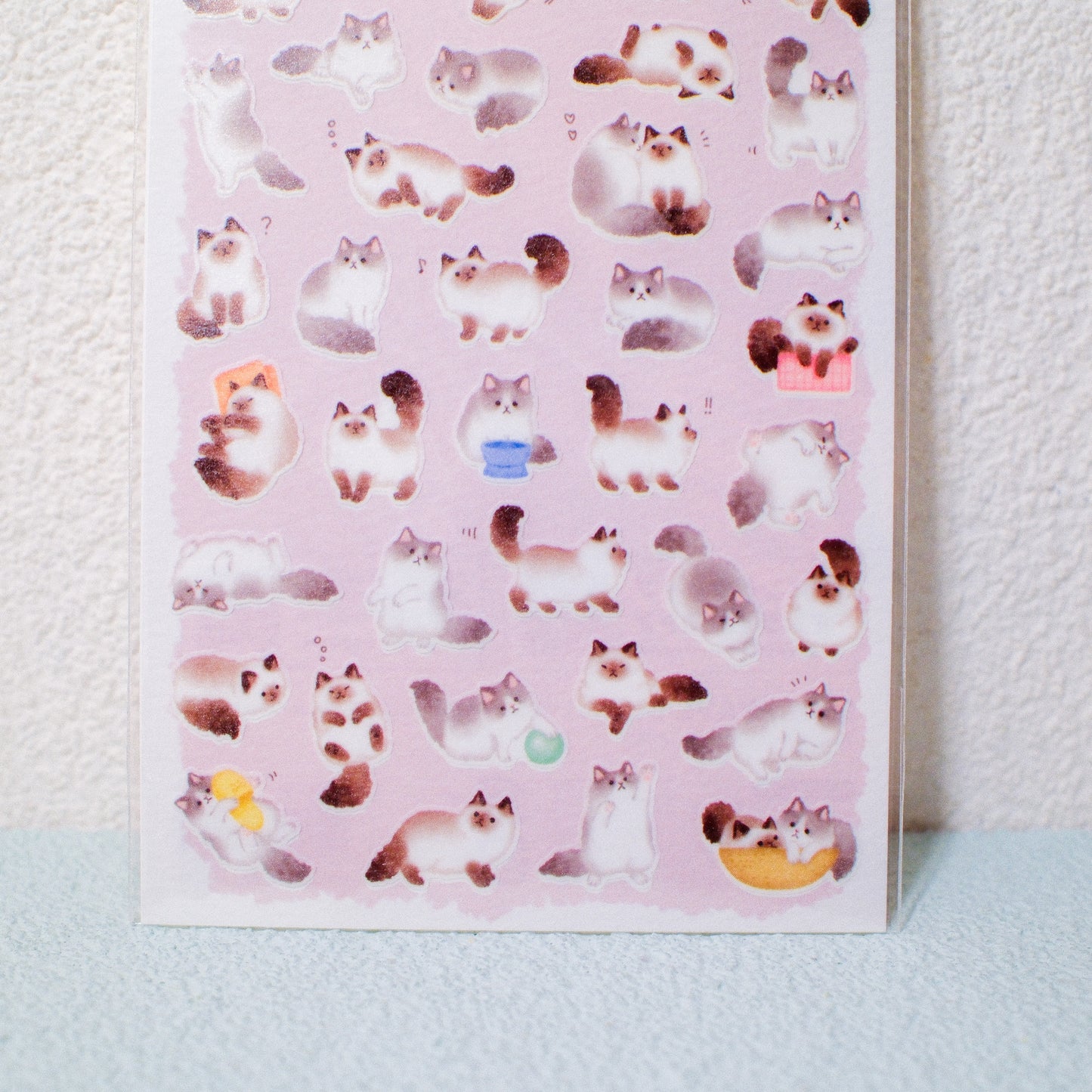MIND WAVE Mame-Mame Ragdoll Cat Stickers