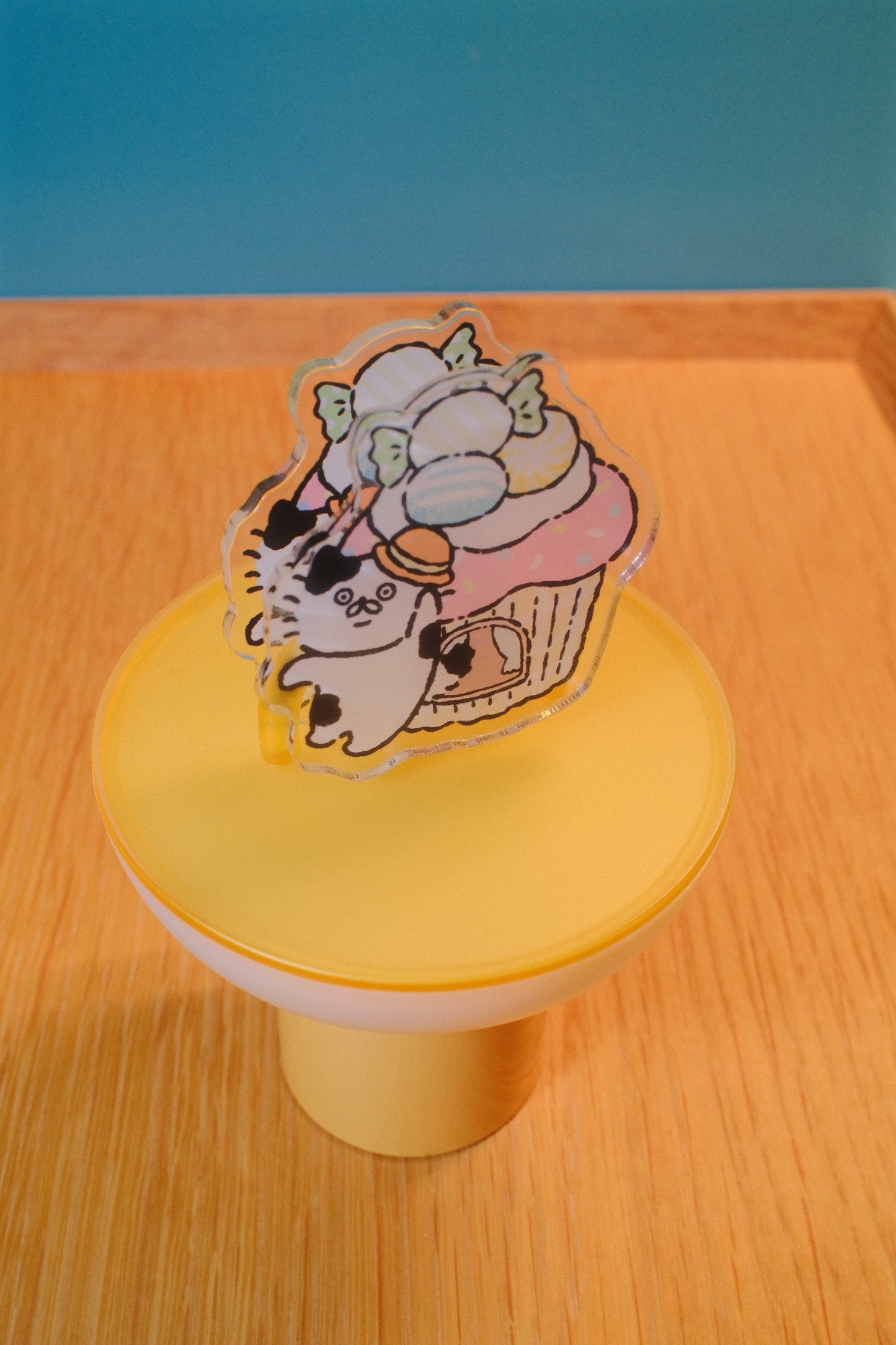 3 Little Cats Fairy Tale Adventure Acrylic Clip | 5x5cm Double-Sided