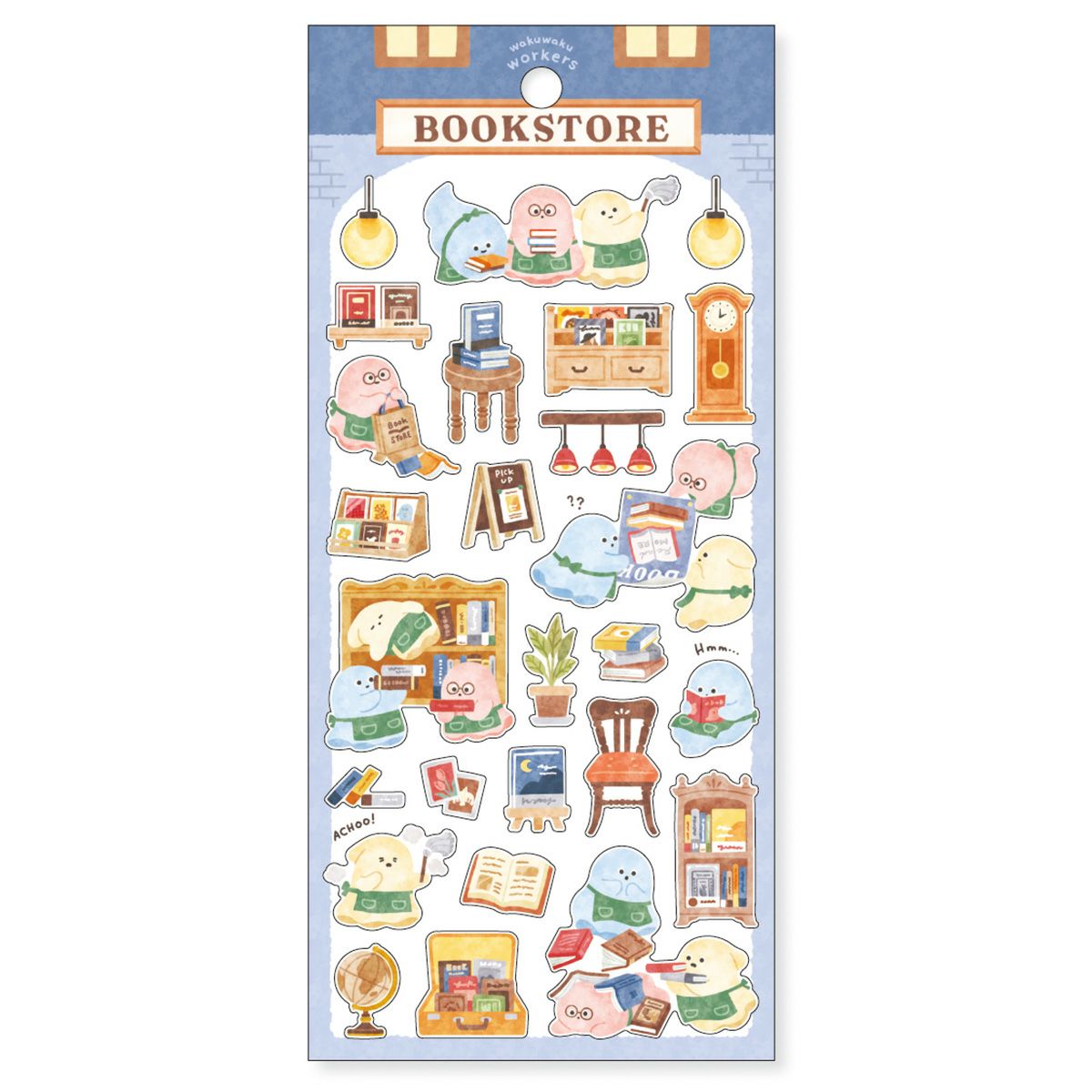 Mind Wave Wacky Workers Stickers – Flower Shop & Bookstore