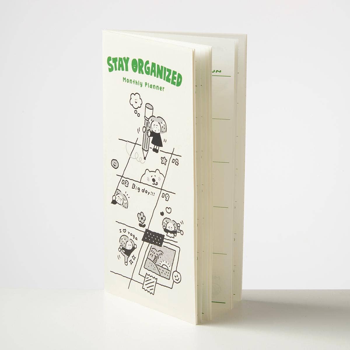 Traveler's Notebook Refill Daily, Weekly, Monthly Planner | Functional TN Insert | RiN! Studio