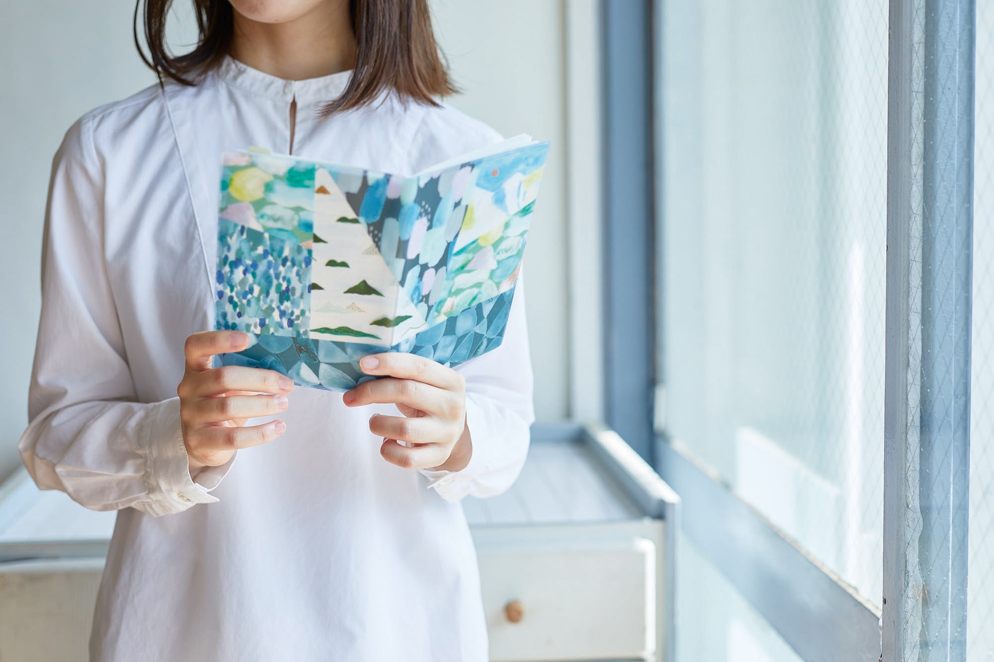 HITOTOKI NOTE Square size / Quilt