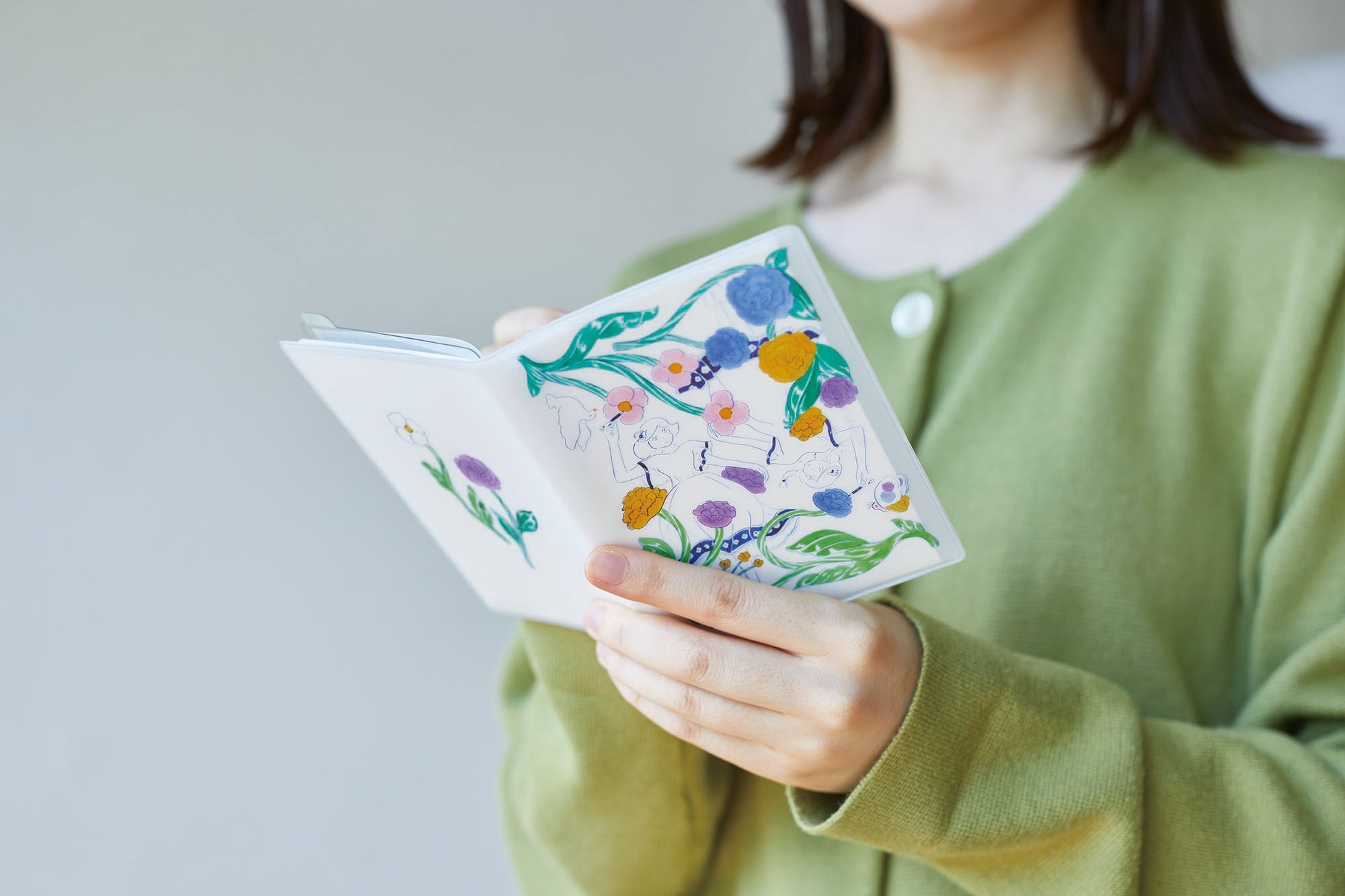 HITOTOKI NOTE Square size / Bloom