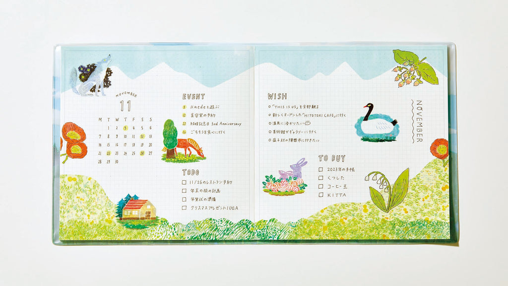 HITOTOKI NOTE Square size / Pal