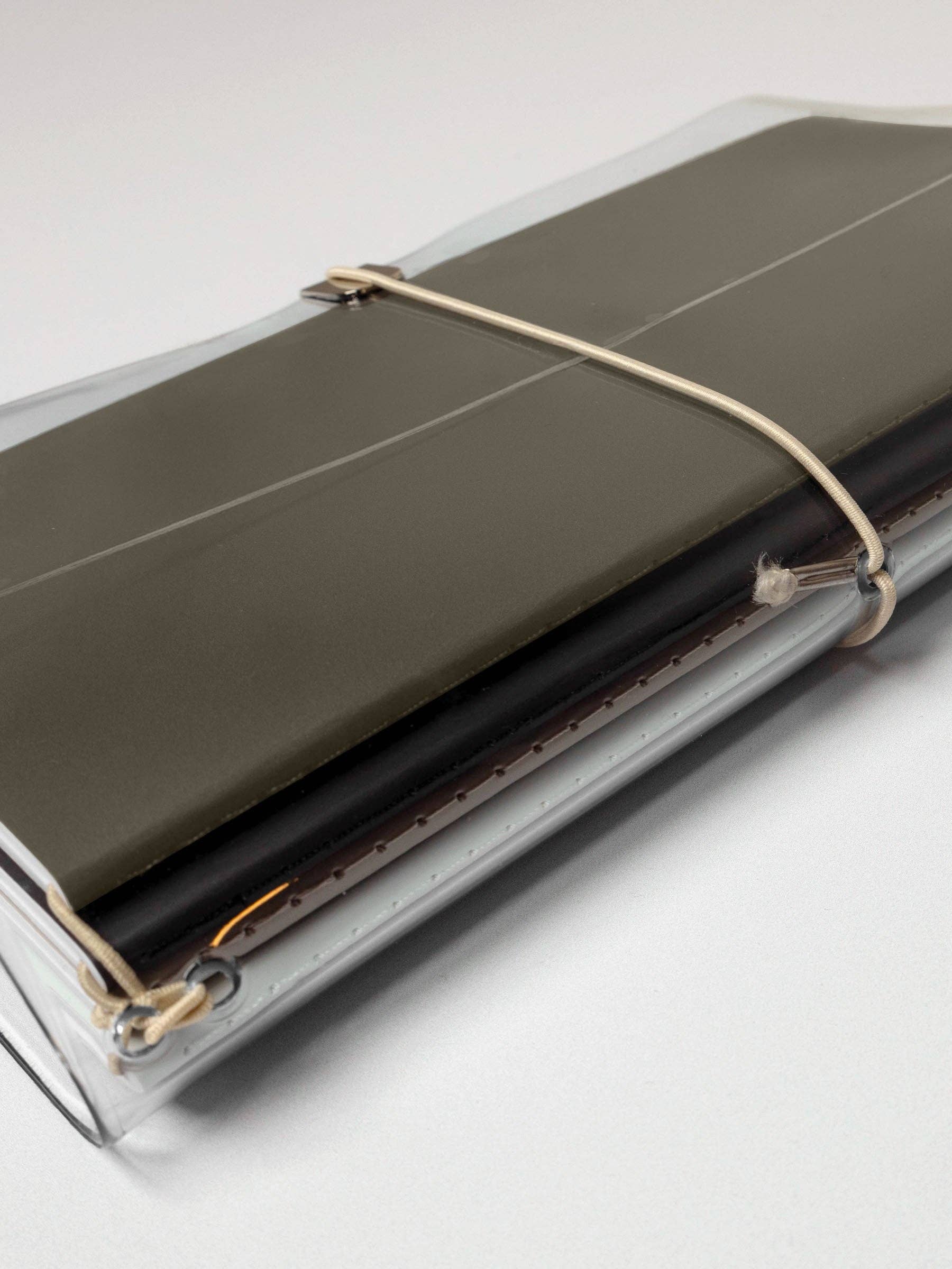Cloth & Paper Clear Vinyl Travel Notebook Cover | A5 Slim