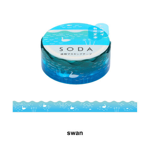 SODA Transparent Masking Tape 15mm