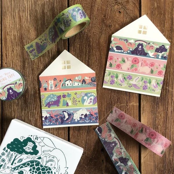 Natsuko Taguchi Washi Tape – KODOMO NO KAO Atelier Naco Series