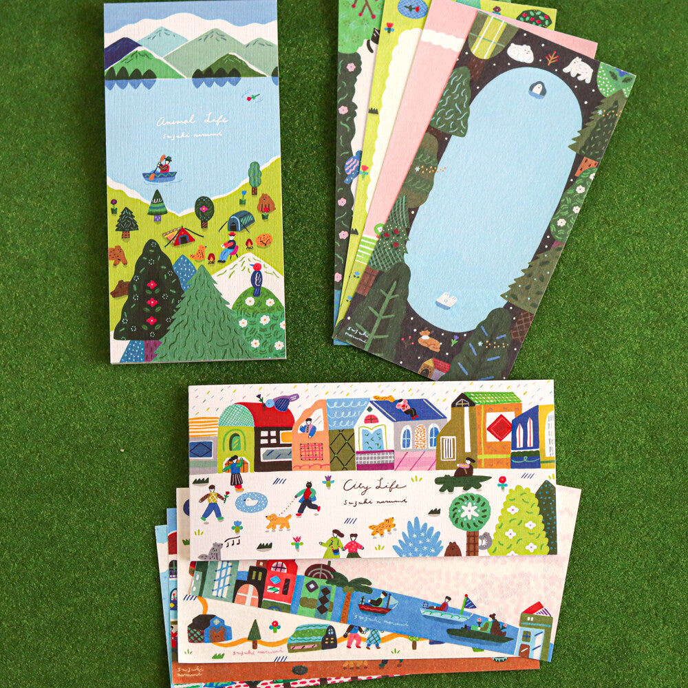 Narumi Suzuki Ippitsusen Letterpad — Cozyca Japanese Mino Washi Writing Paper