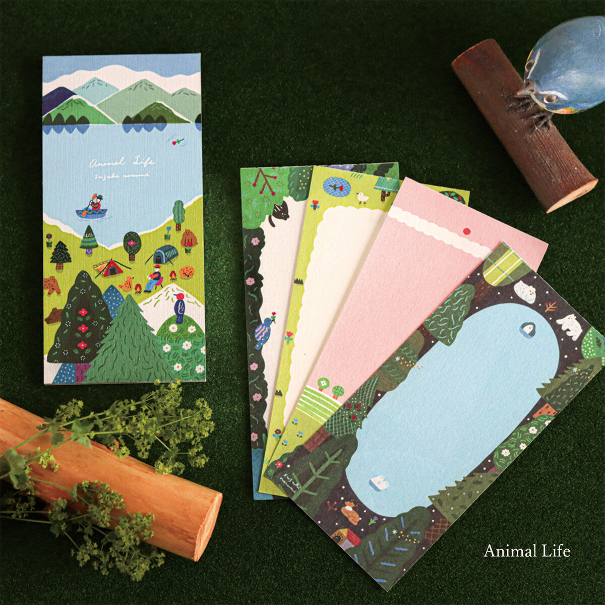 Narumi Suzuki Ippitsusen Letterpad — Cozyca Japanese Mino Washi Writing Paper