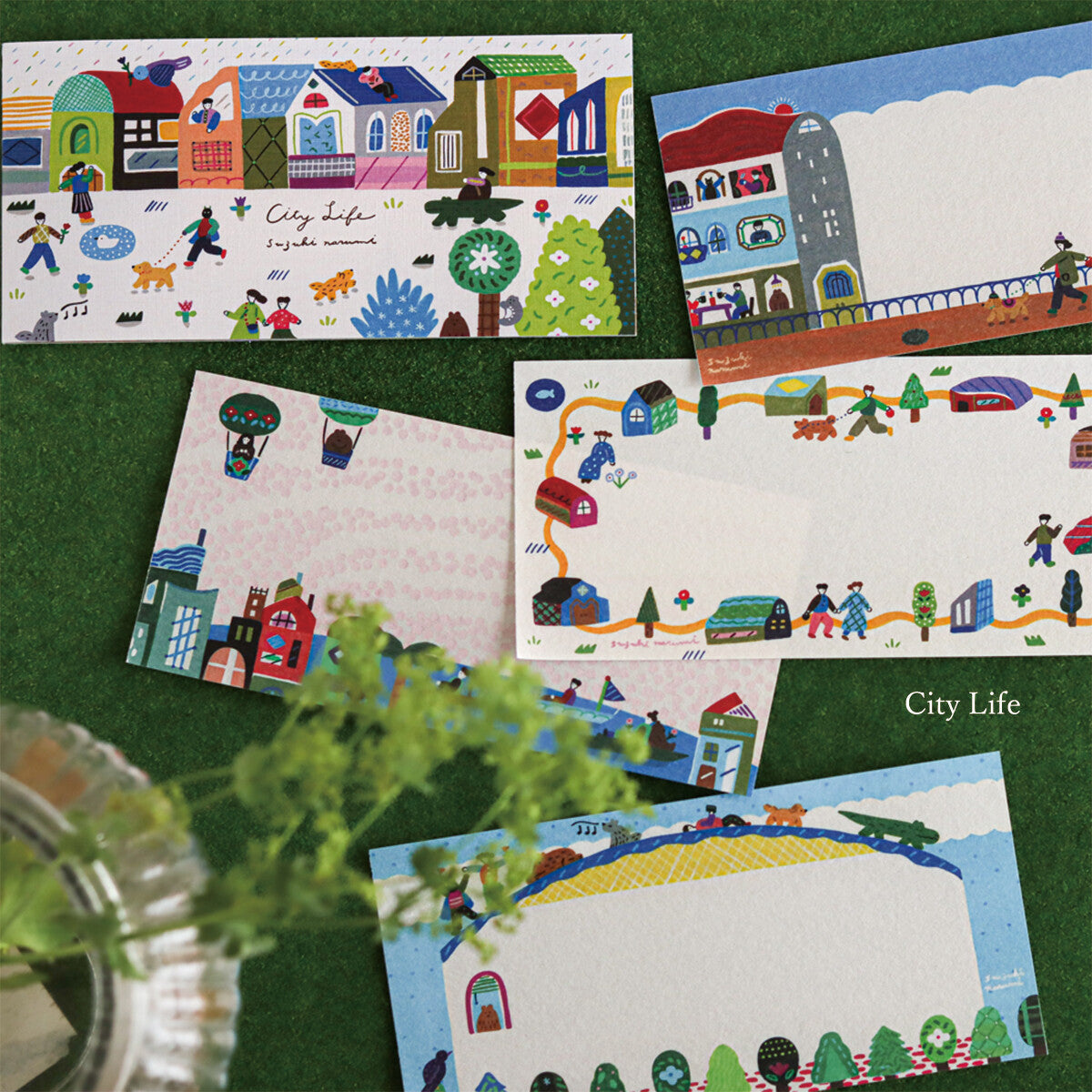 Narumi Suzuki Ippitsusen Letterpad — Cozyca Japanese Mino Washi Writing Paper