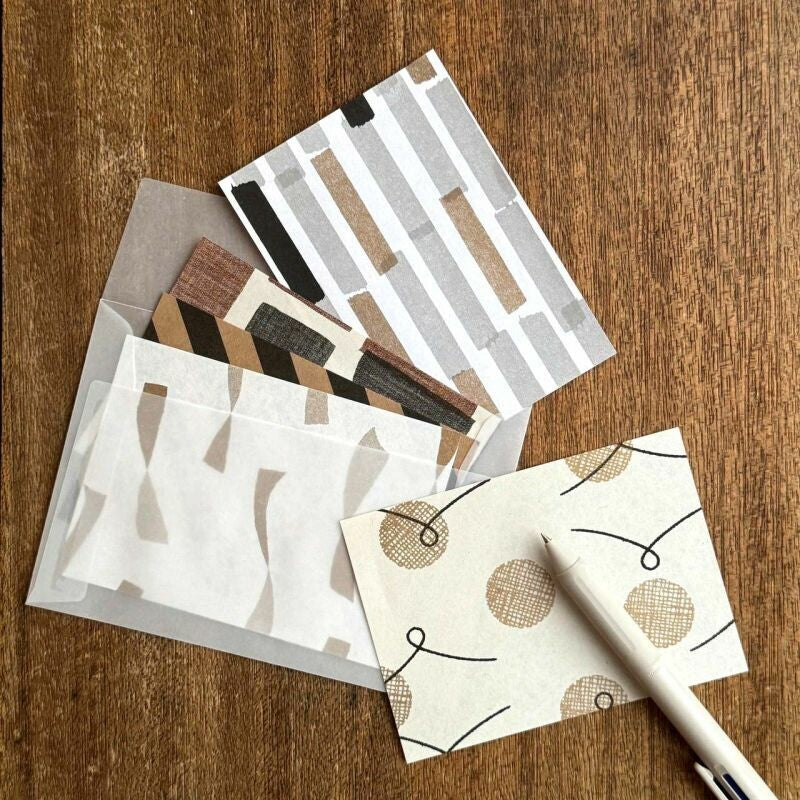 IROIRO Chic Memo Pad – Japanese Paper Notepad, 50 Sheets