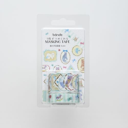 Bande Masking Roll Sticker – Forest Photo Gallery Peelable Washi Sheets