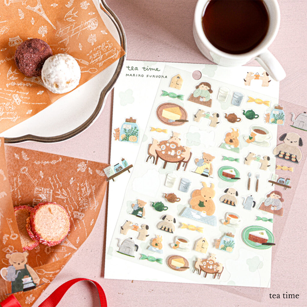 Cozyca Products Clear Sticker Sheet – Mariko Fukuoka Japan