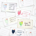 forme. Cream Soda Ink Test Cards – Fountain Pen Swatch Cards (40 pcs)