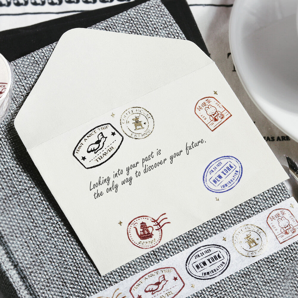 BGM Washi Tape ✦ World Cafe Travelogue