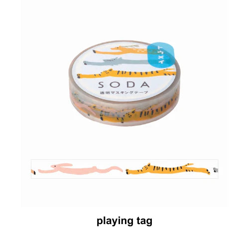 SODA Transparent Masking Tape 10mm