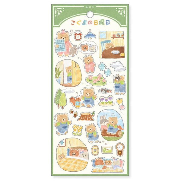 Mind Wave Picture Book Stickers – Cute Animal Story Scenes