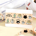 BGM Washi Tape – Cafe Kuroneko Black Cat Café Designs