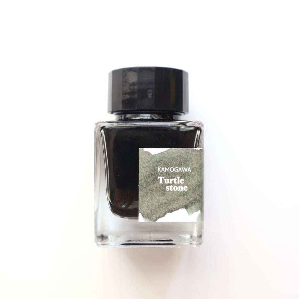 forme. Turtle Stone Fountain Pen Ink – KAMOGAWA 30ml | Kyoto Indie