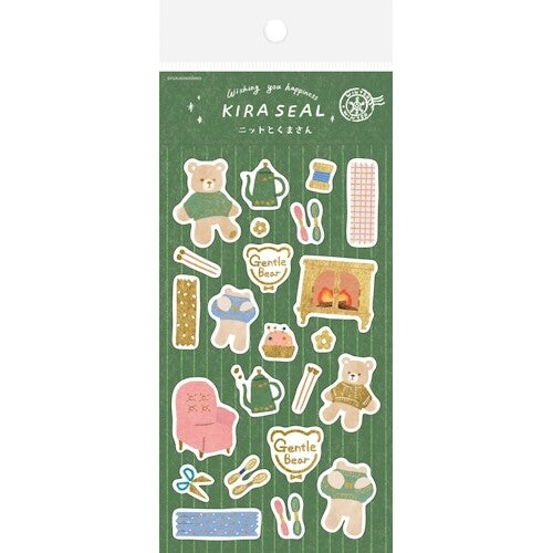 Furukawa Shiko Foil-Stamped Sticker Sheets – Winter Collection
