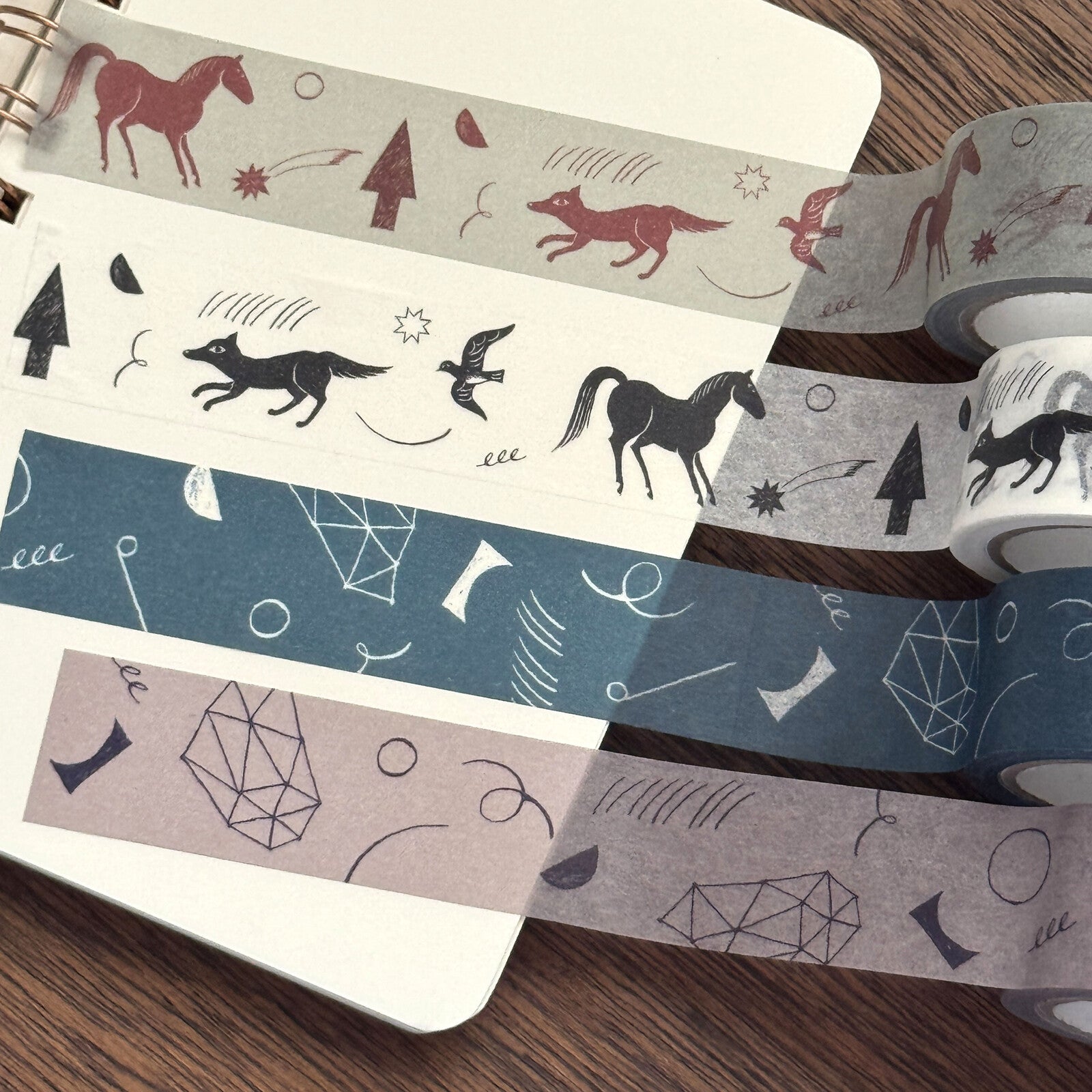 Mizushima Nishi Shuku In the Night Washi Tape – 20mm × 7M