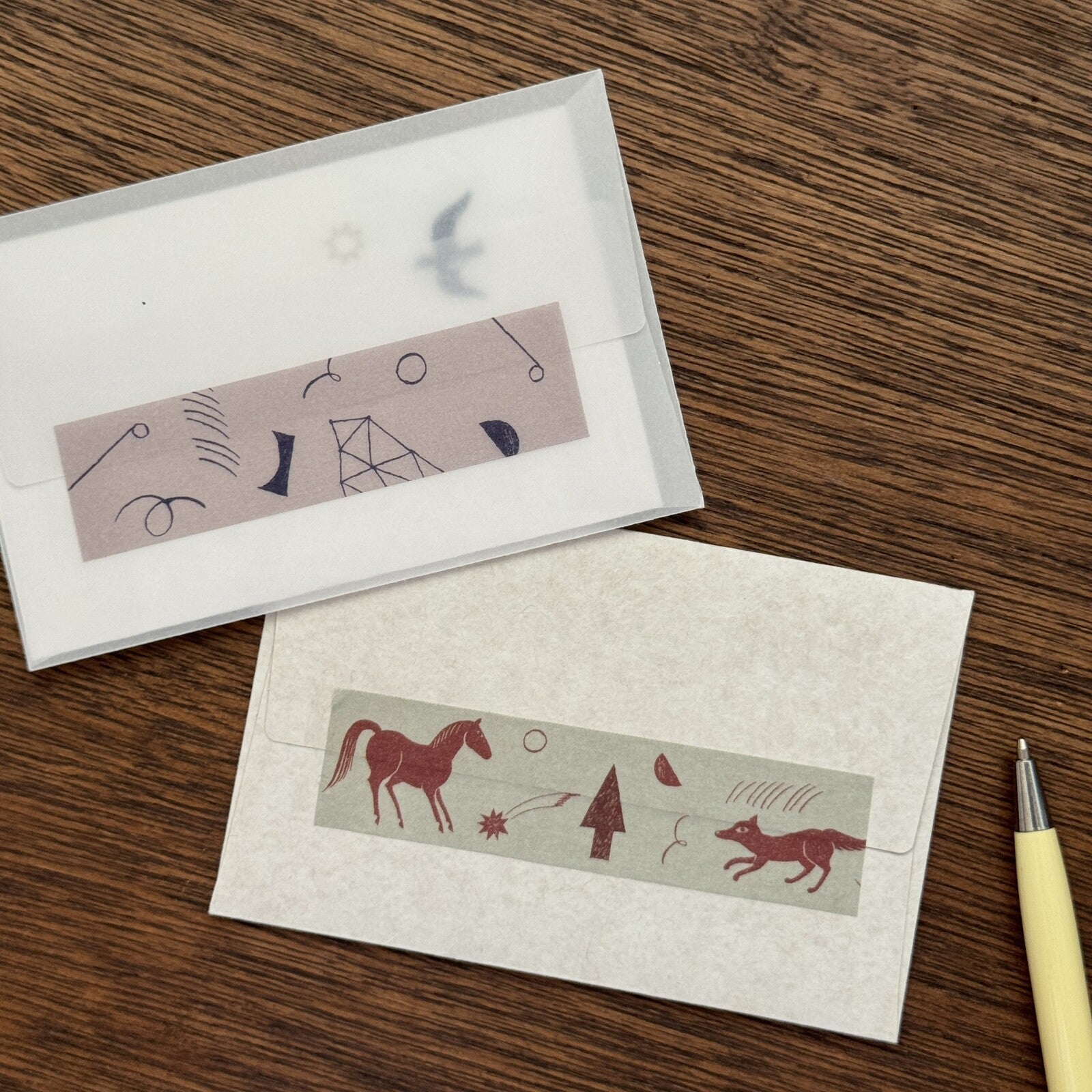 Mizushima Nishi Shuku In the Night Washi Tape – 20mm × 7M