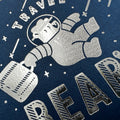Obiwan Mini Letter Set – Silver Foil Bear Stationery (Galaxy Tours)