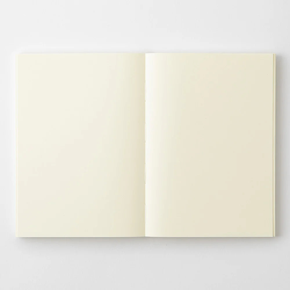 MD Notebook A6 Blank | Lay-Flat 180°, Fountain Pen Friendly, MD Paper