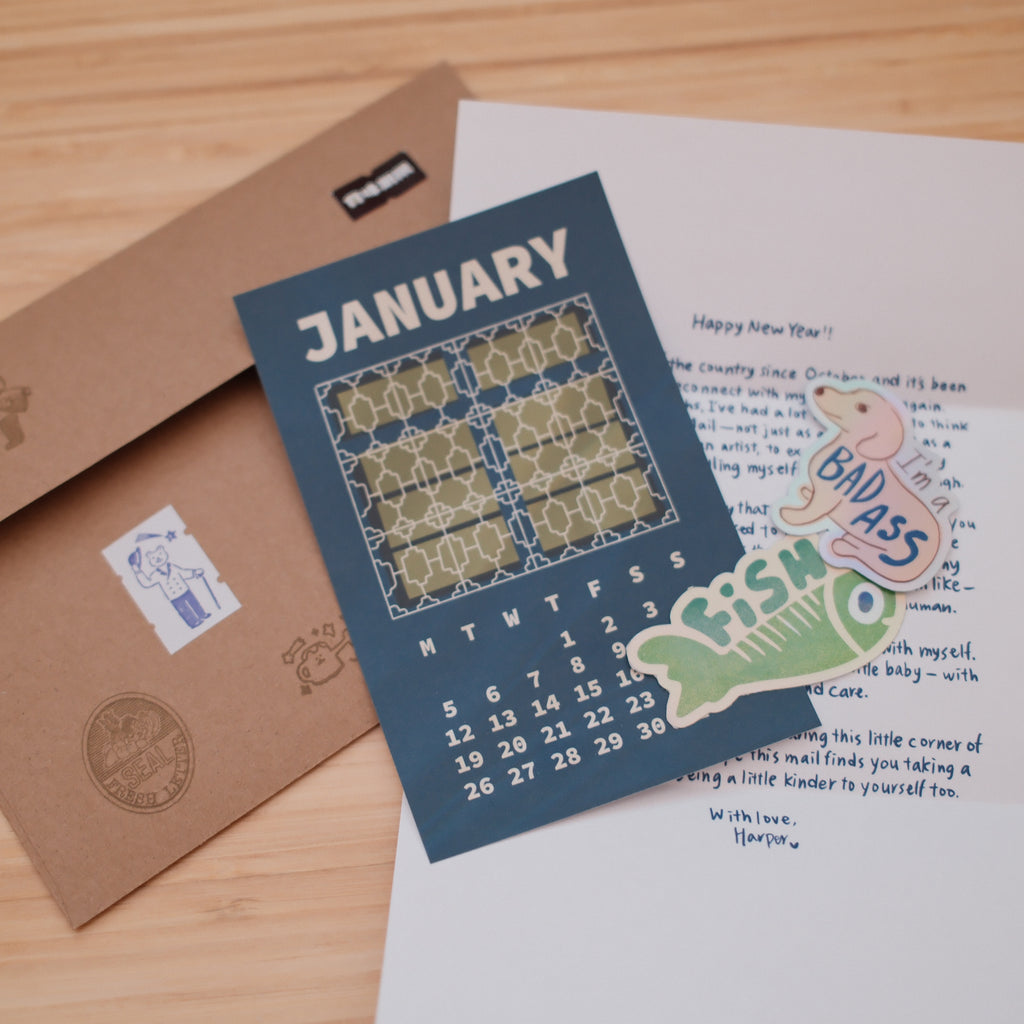 Archived Mail ✦ A Monthly Curated Mail Drop