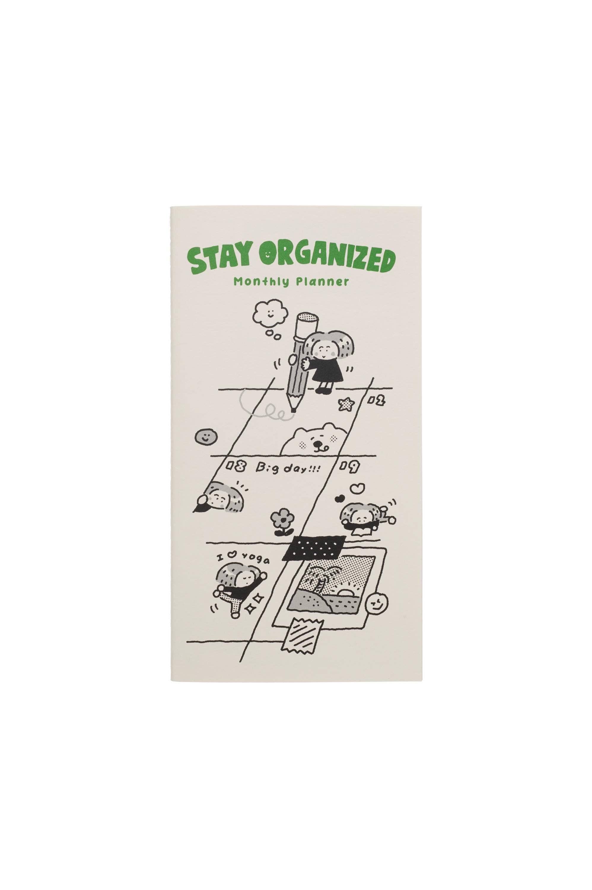Traveler's Notebook Refill Daily, Weekly, Monthly Planner | Functional TN Insert | RiN! Studio