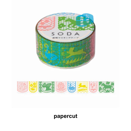 SODA Transparent Masking Tape 20mm