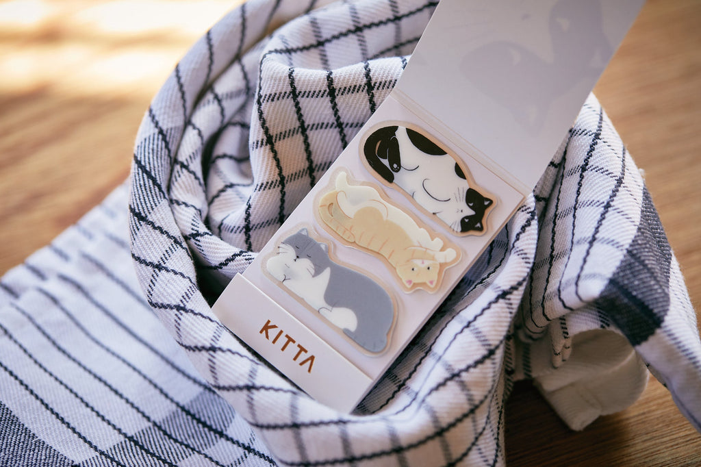 KITTA Pre-cut, Portable Decorative Tape Clear/CAT