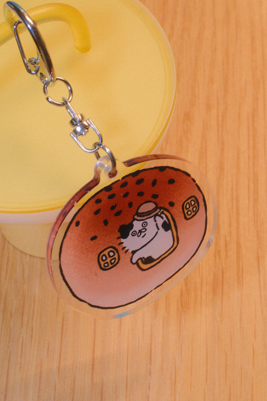 3 Little Cats Fairy Tale Adventure Acrylic Charm | 5cm Keychain