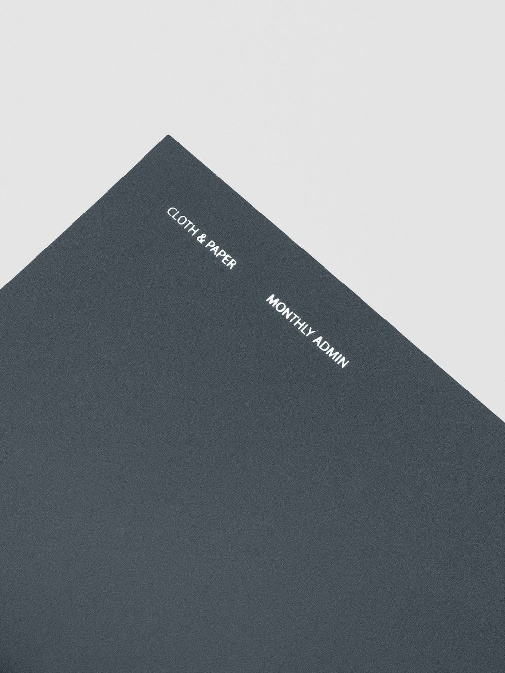 Cloth & Paper Travel Notebook – A5 Slim