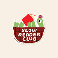 Slow Reader Club Sticker – Funny Book Lover Vinyl Sticker