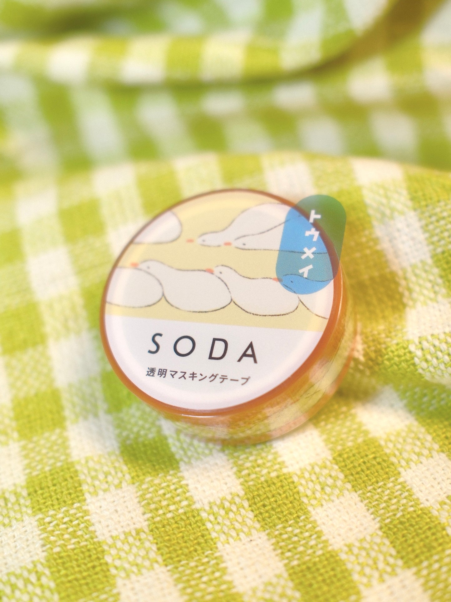 SODA Transparent Masking Tape 15mm