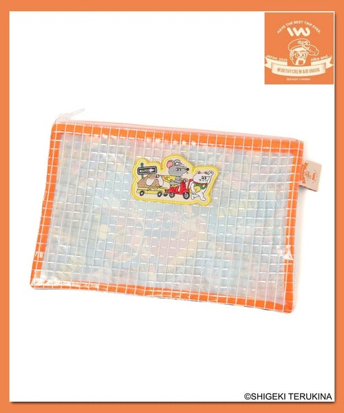 niko and ... Travel Patch Mesh Zip Pouch – Double Layer Design