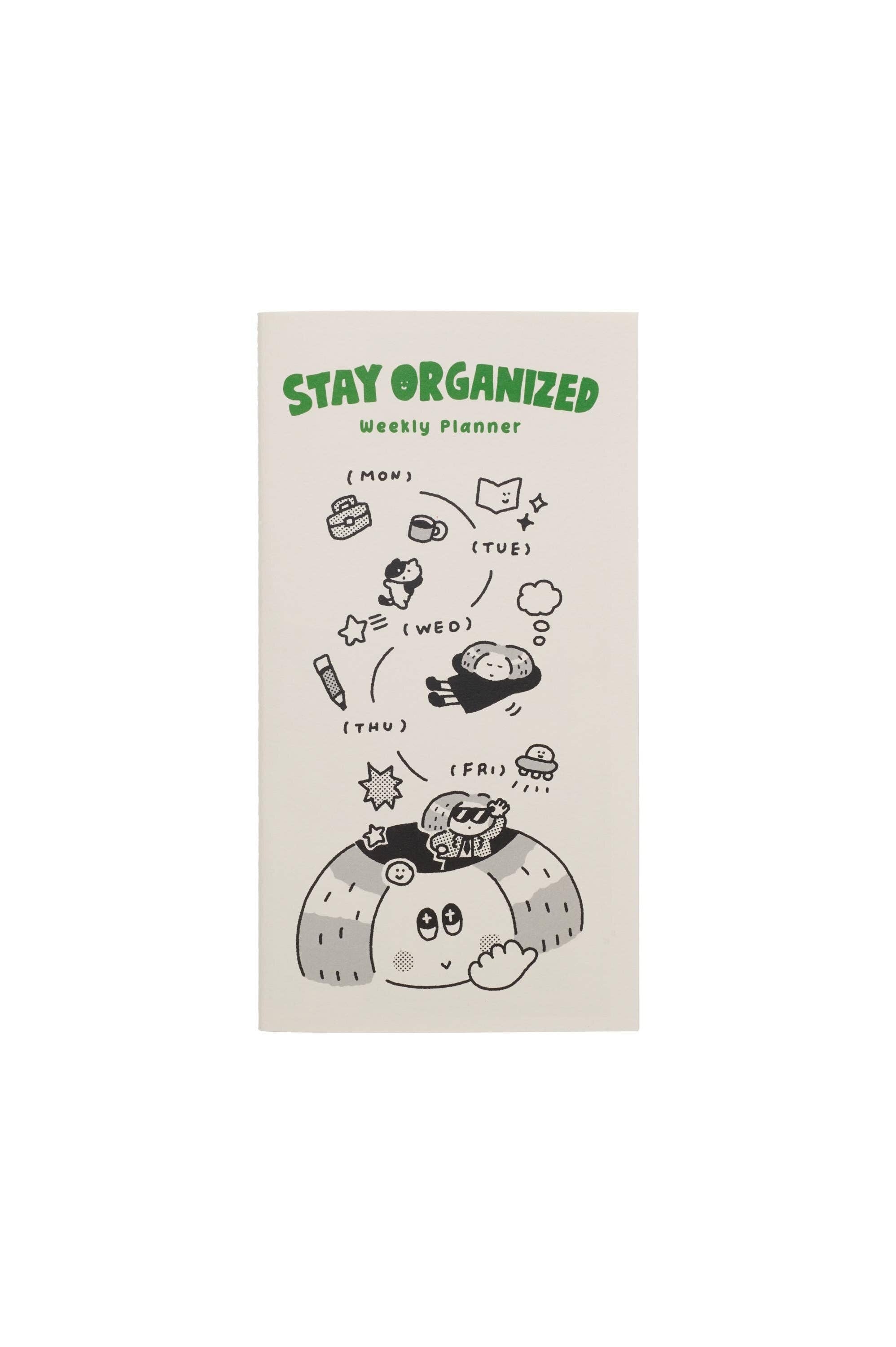 Traveler's Notebook Refill Daily, Weekly, Monthly Planner | Functional TN Insert | RiN! Studio