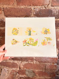 Surreal Collage Riso Art Print | 11×8.5 Landscape Letter Size Wall Art