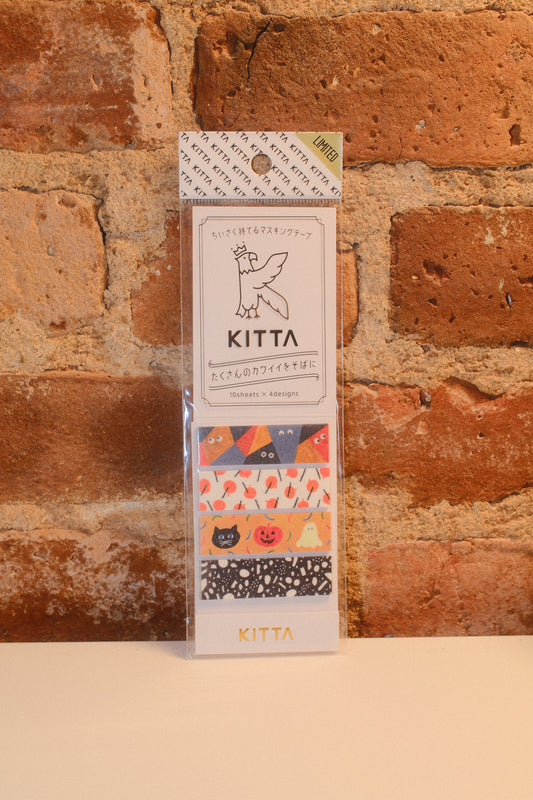 KITTA Halloween Washi Tape Set – 5 Designs for Crafts & Journaling
