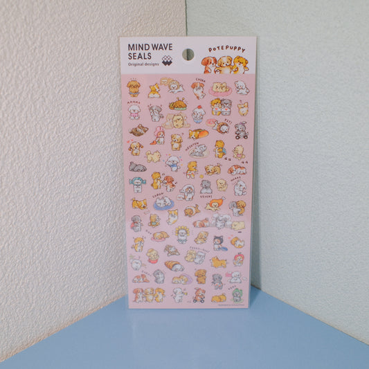 MIND WAVE Potepuppy Stickers