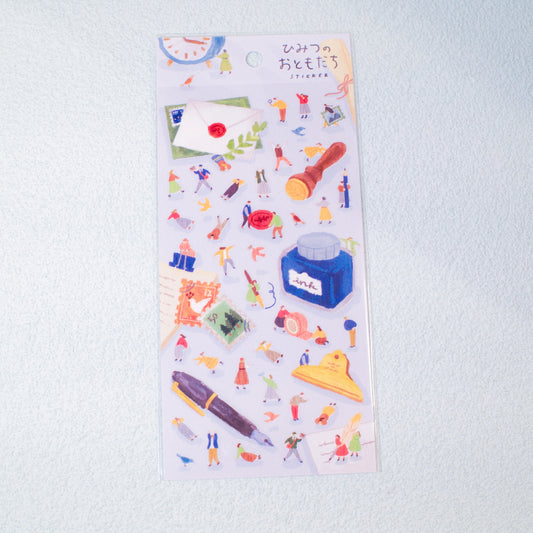 MIND WAVE Secret Friends Stickers – Secret Letter Writing Theme