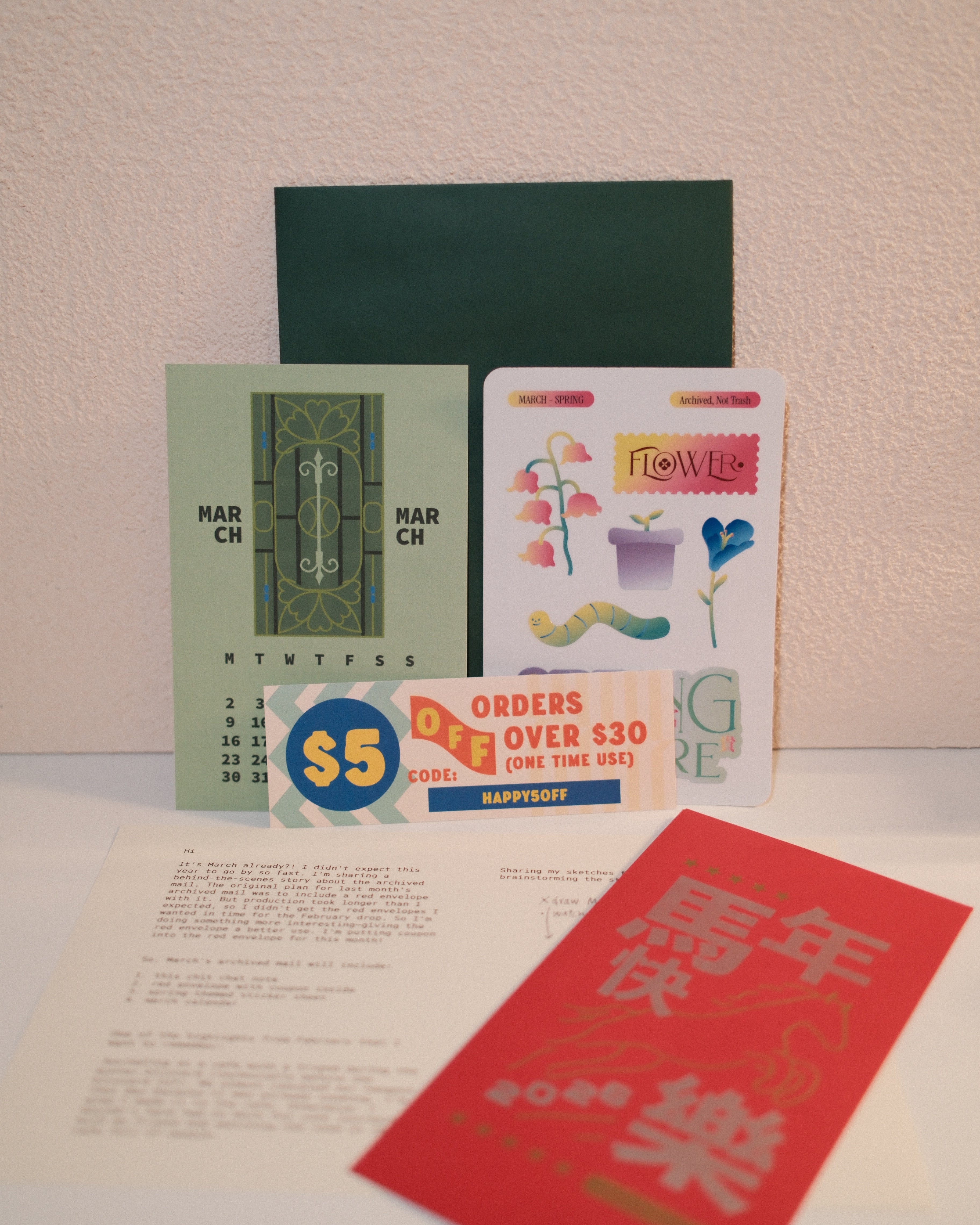 Archived Mail — March 2026 | Spring Edition