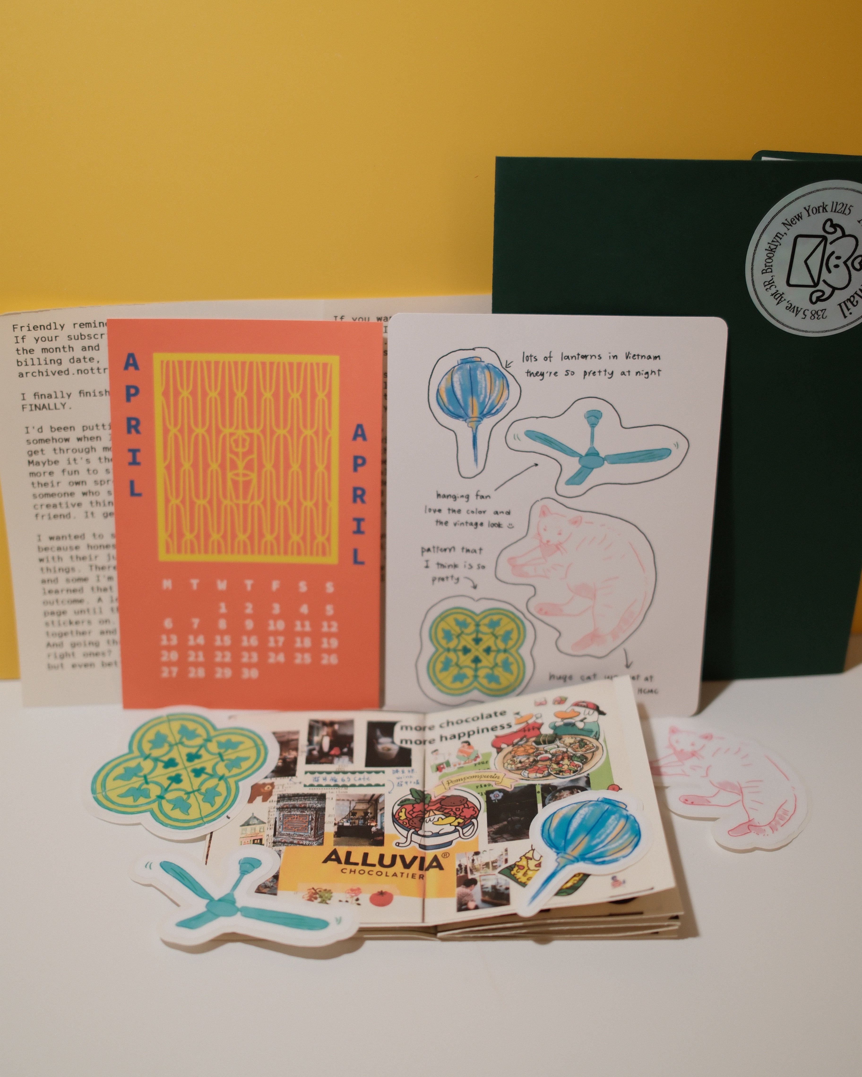 Archived Mail — April 2026 | Vietnam Junk Journal Edition