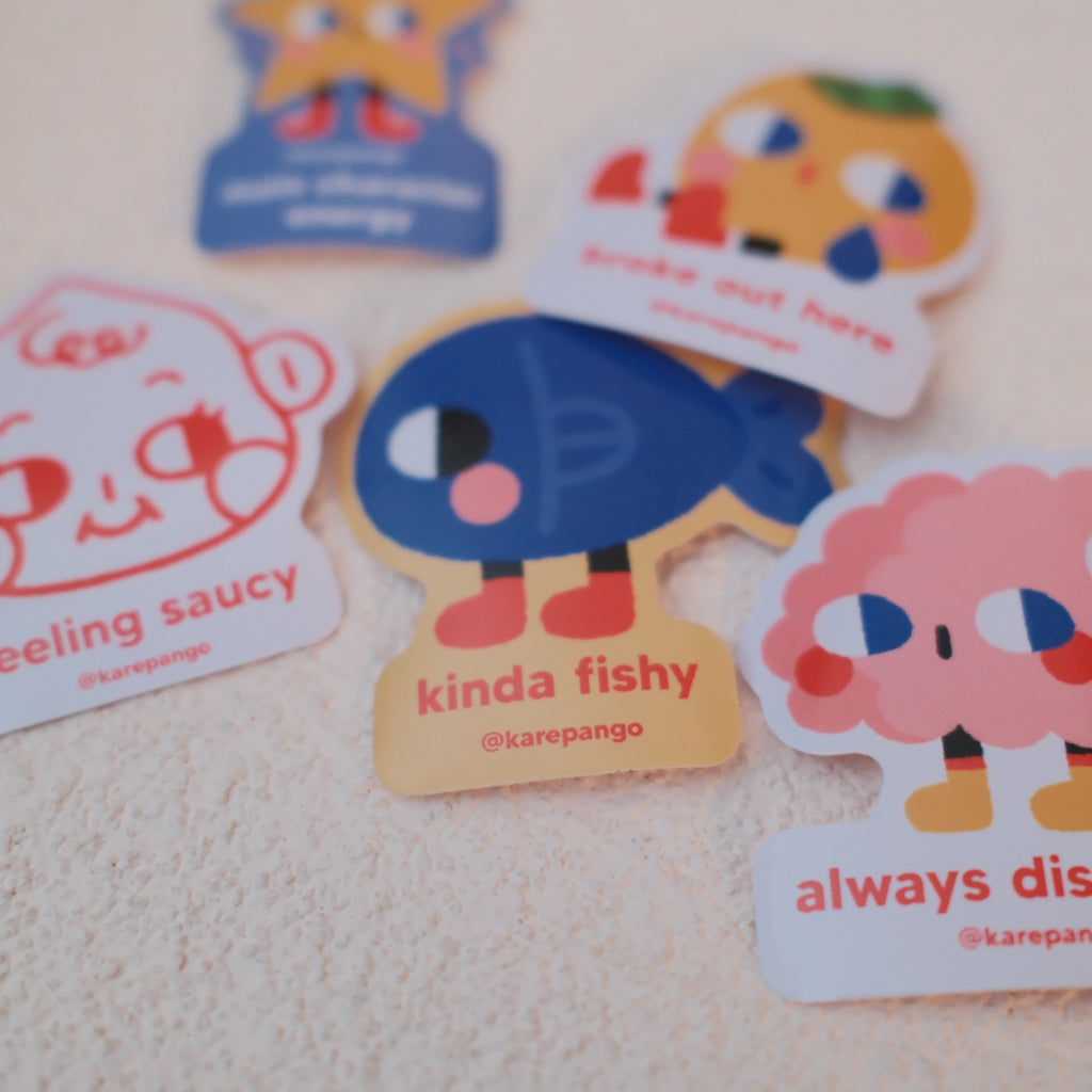 Karepango Die-cut stickers