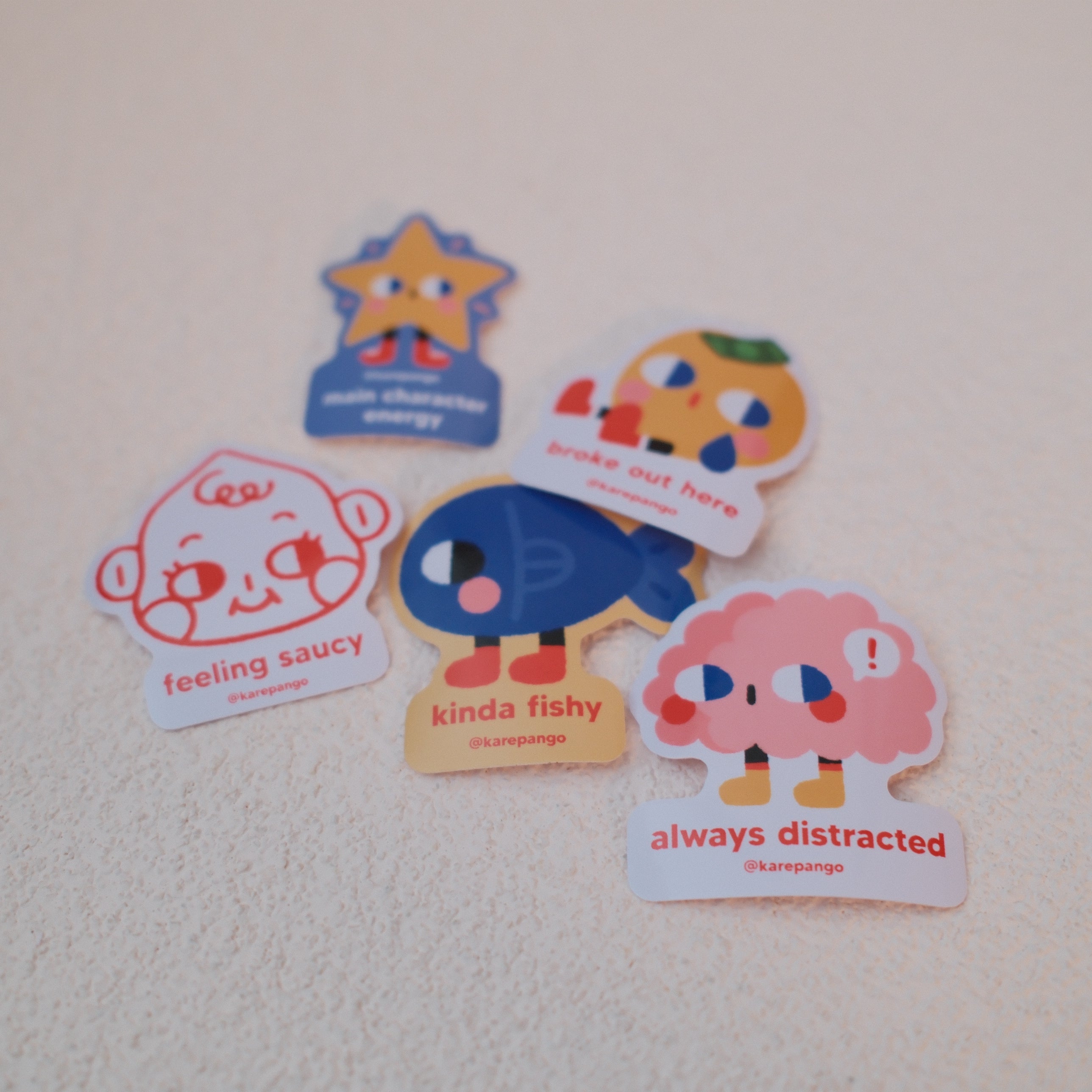 Karepango Die-cut stickers