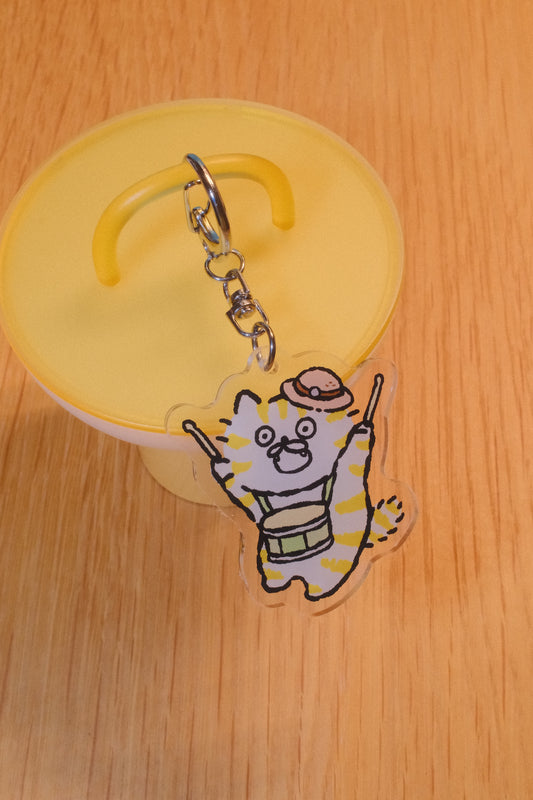 3 Little Cats Fairy Tale Adventure Acrylic Charm | 5cm Keychain