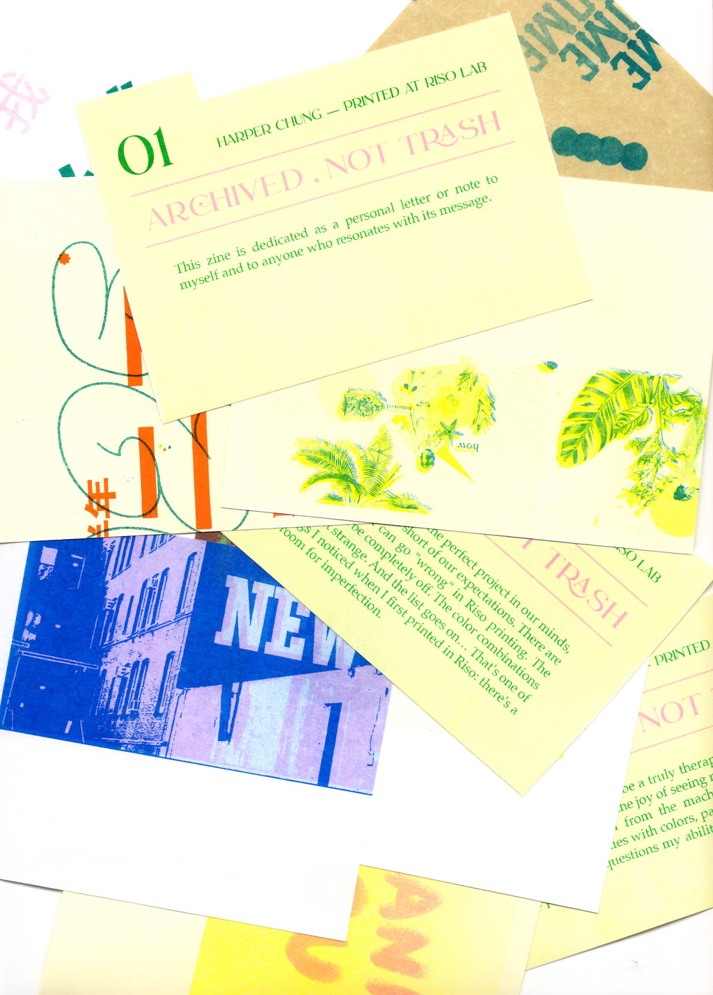 Archived, Not Trash ✦ A Zine Celebrating Unfinished Ideas