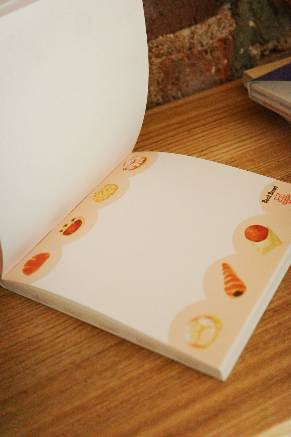 Square Memo Pad  ✦  Japanese Bakeries