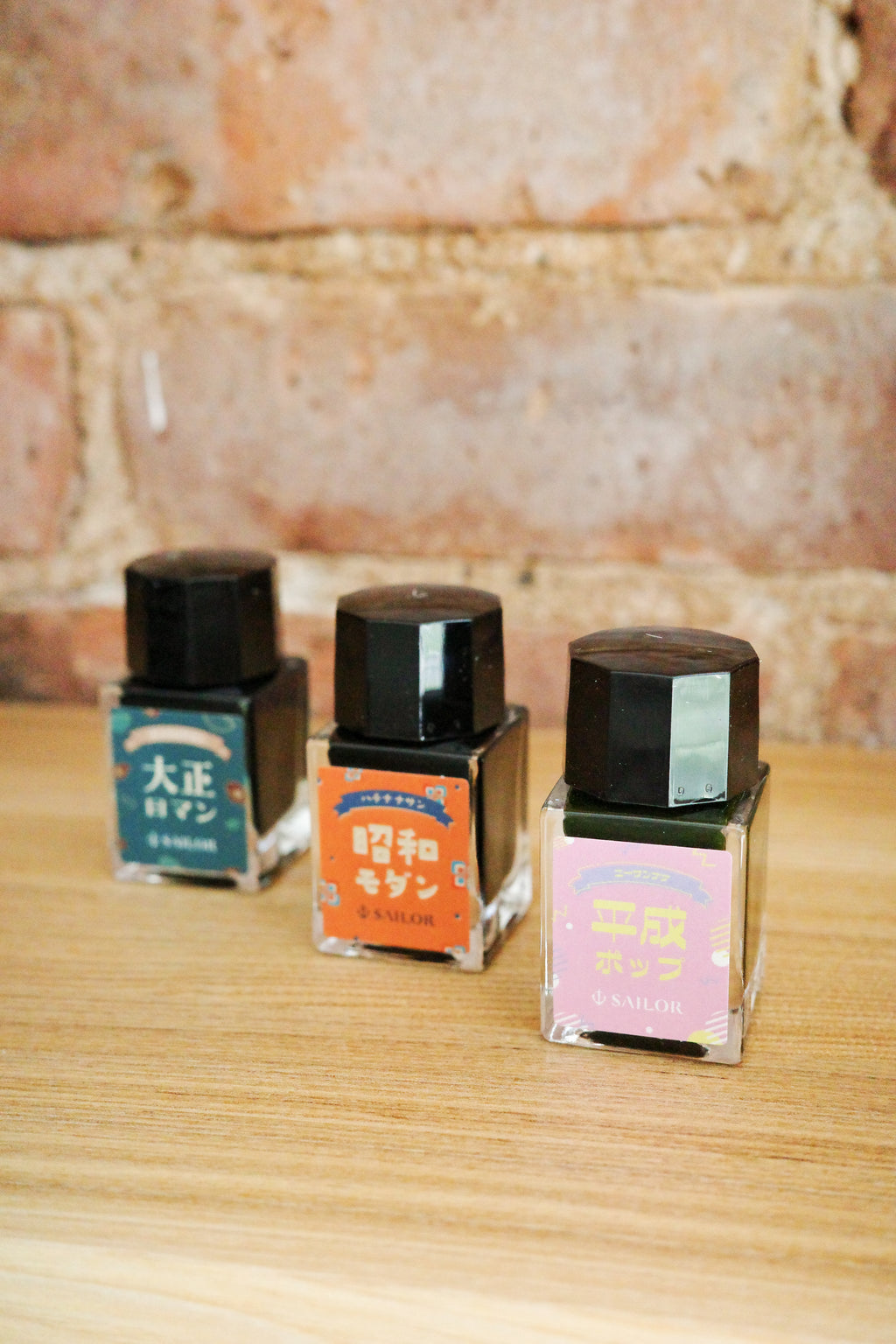 SAILOR Retro Bottle Ink Set ✦ Taisho, Showa, Heisei